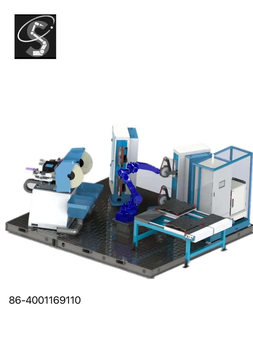Robot Hardware Small Piece Polishing Station